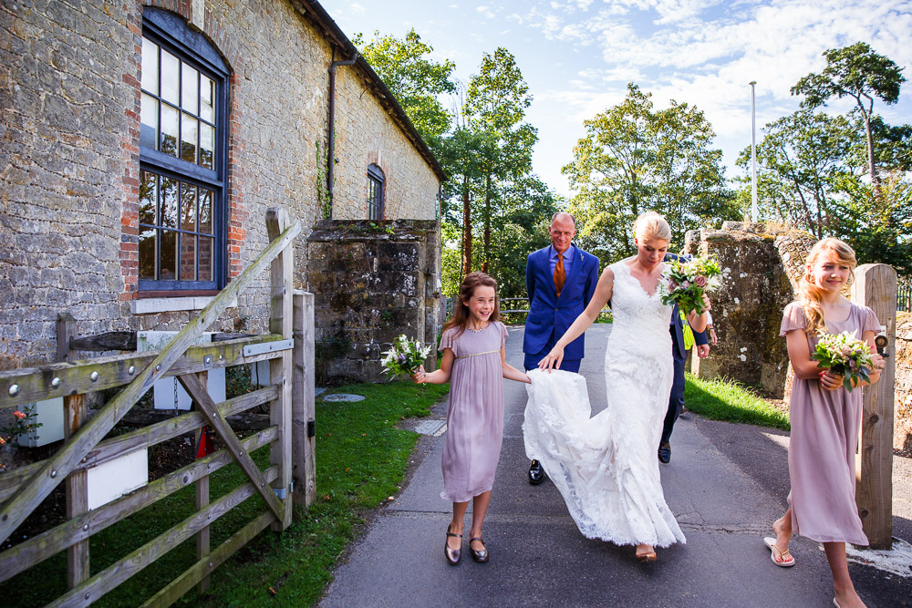 Walled Garden Cowdray Wedding Photography - Stylish Wedding Photography