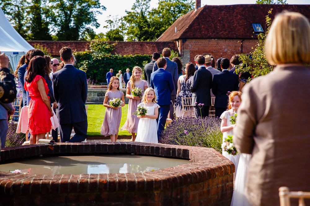 Walled Garden Cowdray Wedding Photography - Stylish Wedding Photography