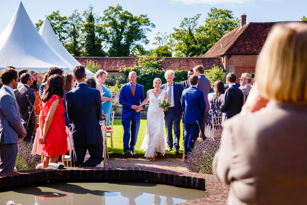 Walled Garden Cowdray Wedding Photography - Stylish Wedding Photography