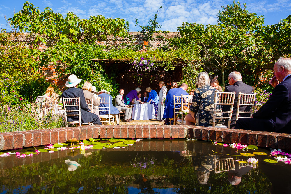 Walled Garden Cowdray Wedding Photography - Stylish Wedding Photography
